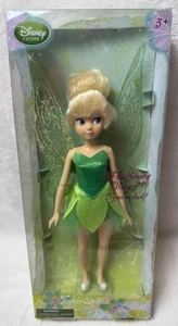 Disney Store Hada Campanilla Muñeca Alas Flutter Peter Pan Nuevo En Caja - Imagen 1 de 10