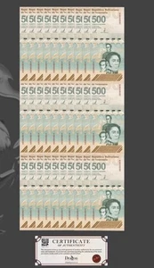 VENEZUELA 500 DIGITALES, 30 Banknotes 2023 CIR 500 Million Bolivars COA USA - Picture 1 of 2