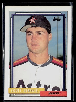 Scott Servais 1992 Topps #437 Houston Astros - Image 1 of 2