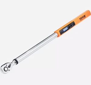 1/2"Adjustable Digital Ratchet Torque Wrench Drive 25-250 ft.lb w/LED Buzzer - Picture 1 of 7