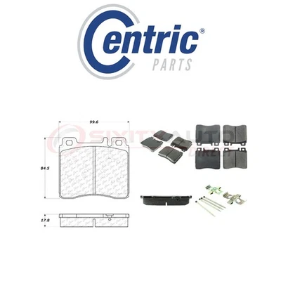 Centric Posi Quiet Ceramic Brake Pads w Shims for 1993 Mercedes-Benz 400SEL og Foto 1 de 4