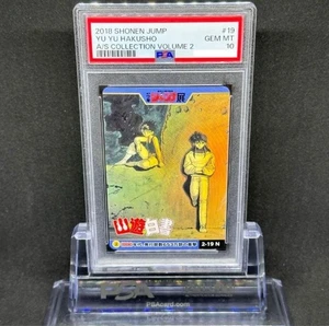 PSA 10 Yu Yu Hakusho All Star Collection Salto Exposición Hiei Kurama raro 2018 - Imagen 1 de 4