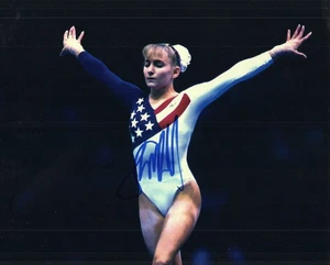 SHANNON MILLER SIGNED AUTOGRAPH USA OLYMPICS GYMNASTICS 8X10 PHOTO GOLD MEDAL 5 - Picture 1 of 1