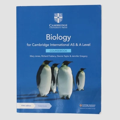 Biology for Cambridge International AS & A Level Coursebook 5th Edition - Image 1 of 2