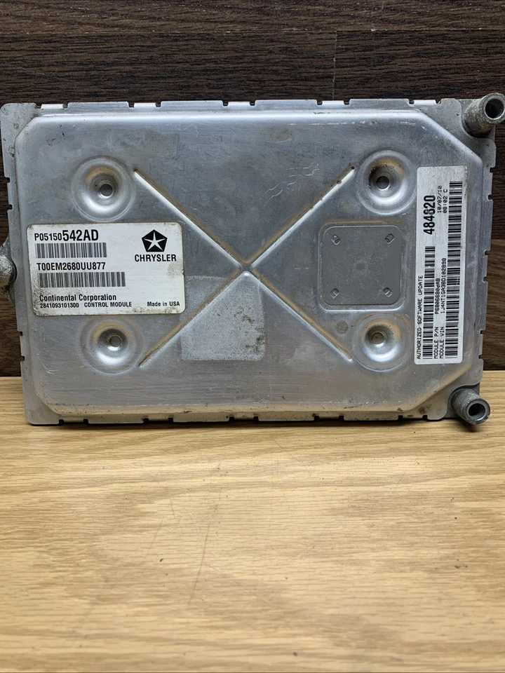 05150542AD | 2011 DODGE CALIBRE 2,4 L PCM MOTOR ORDENADOR ECM ECU Foto 1 de 4