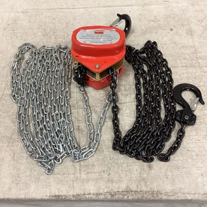DAYTON 1VW55 Manual Chain Hoist Hook Mounted 2000lb Lift Cap 10' Lift - Picture 1 of 3