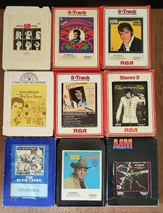 Elvis 8 track tapes - Picture 1 of 4