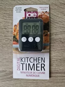 JOIE DIGITALER KÜCHENTIMER - PRÄZISE UND EINFACH ZU BEDIENEN AUTOMATISCHE ABSCHALTUNG NEU & VERSIEGELT - Bild 1 von 5
