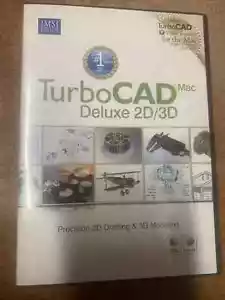 IMSI DESIGN TurboCAD Deluxe MAC 2D/3D Precision 2D Drafting & 3D Modeling - Picture 1 of 1