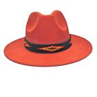 Synthetic Leather Hat Carry Bead Hatband Native American Style Cowboy Rode Hat