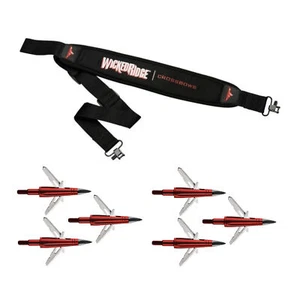 TenPoint Wicked Ridge Neoprene Sling with CenterPunch Broadhead 2 pack - Picture 1 of 5