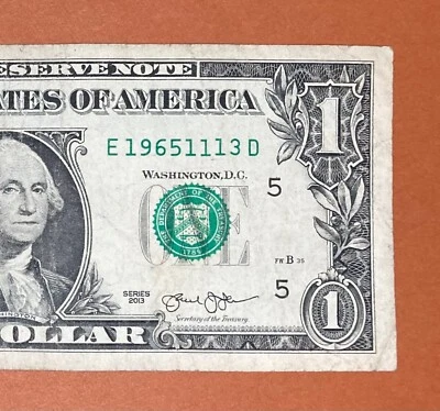 1965 November 13 (E 19651113 D) $1 One Dollar Bill Birthday Note - Image 1 of 3