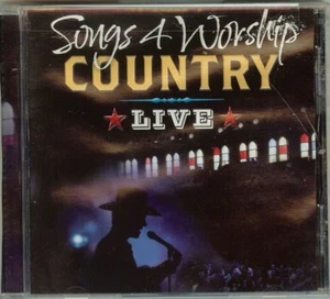 SONGS 4 WORSHIP - COUNTRY - LIVE - VARIOUS ARTISTS - USED - Picture 1 of 2