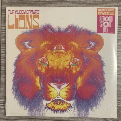 BLACK CROWES LIONS 2 LP COLORED VINYL RSD 2020 NEW AND SEALED - Image 1 of 4