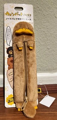 Nuevo estuche para bolígrafo Kawaii Platypus Wombat, se puede conectar a cuaderno con banda nuevo con etiquetas Foto 1 de 3