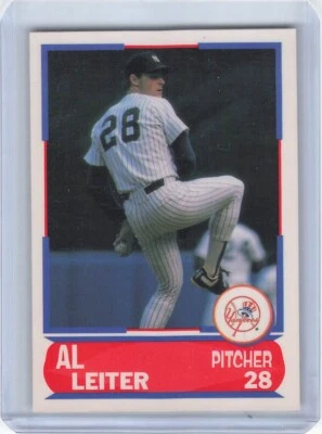 1989 Score - Young Superstars I #17 Al Leiter - Image 1 of 2