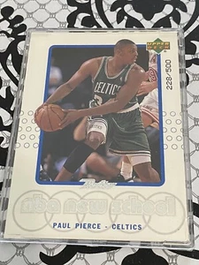 🔥1999-00 Upper Deck Retro NBA New School #/500 Paul Pierce #S23 🔥 - Picture 1 of 2
