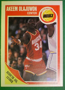 1988 Fleer All Star & 1989 Hakeem Olajuwon Houston Rockets NM - Picture 1 of 4
