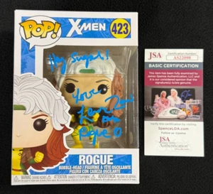 Lenore Zann Signed & Multi-Inscribed X-Men Rogue Funko Pop Figure #423 JSA COA - Picture 1 of 7