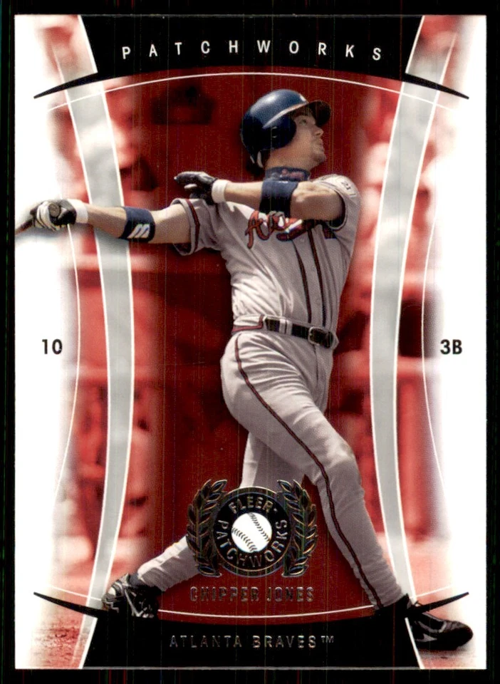 2005 Fleer Patchworks #27 Chipper Jones Atlanta Braves - Image 1 of 2