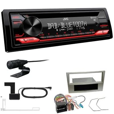 JVC KD-DB622BT DAB inkl Antenne USB BT für Opel Astra H Twin Top satin stone - Bild 1 von 4