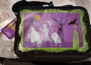 Disneyland Haunted Mansion SHAG Hatbox Ghost 40th EVENT Lunch Bag NWT C15-1 - Picture 1 of 5