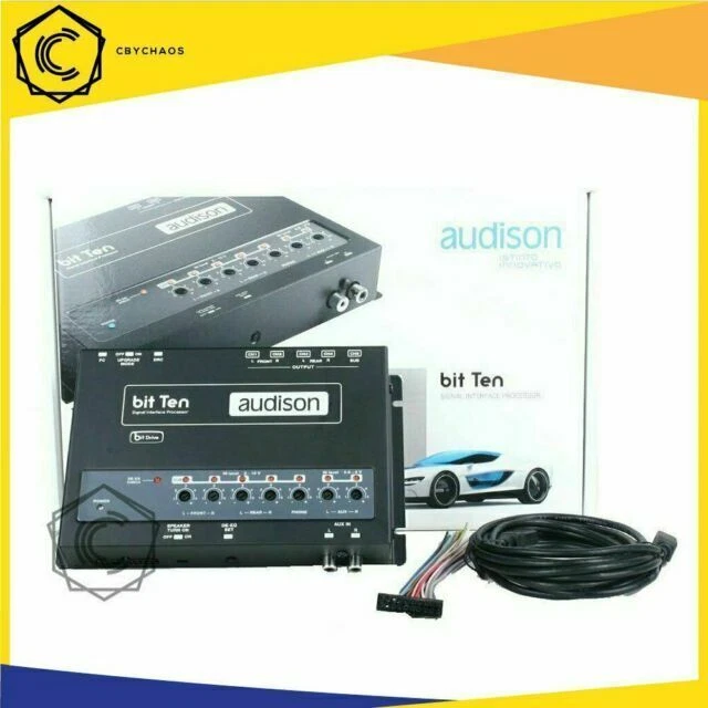 Audison Bit Ten Multi-Function Signal Interface Digital Processor