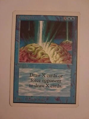 Braingeyser HP Unlimited MTG Magic the Gathering Reserved List - Image 1 of 4