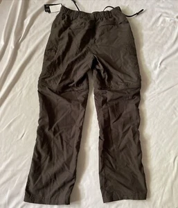 Canyon Creek Mens Convertible Nylon Hiking Pants M Brown Outdoor Lightweight Dur - Picture 1 of 11