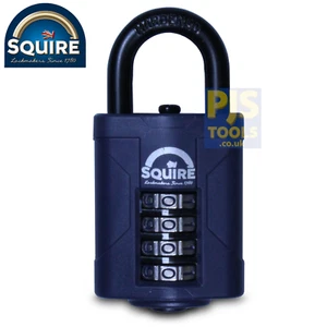 Squire CP40 40 mm 4 ruedas candado combinado recodificable HSQCP40 - Imagen 1 de 2