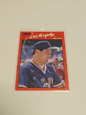 1990 Donruss Rob Murphy #186 Boston Red Sox - Image 1 of 2