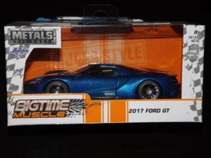 JADA BIGTIME MUSCLE DIE CAST 1:32 SCALE 2017 FORD GT! AWESOME! - Bild 1 von 1