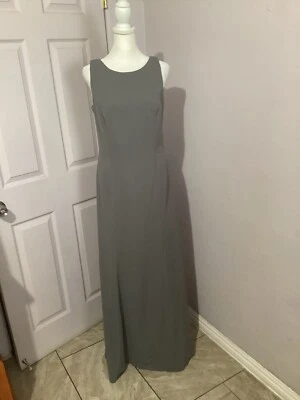 Dessy Collection Charcoal Gray Style 2936 Formal Dress - Image 1 of 4