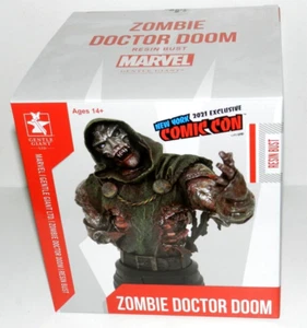 DR DOOM EXKLUSIVE COMIC CON 7 ZOLL BÜSTE STATUE NEU VERSIEGELT UNGEÖFFNET MARVEL - Bild 1 von 4