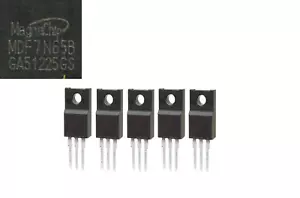 07N65E 07N65C3 TO-220 (5x) N-Channel MOSFET 650V 7.0A MDF7N65B - Picture 1 of 1
