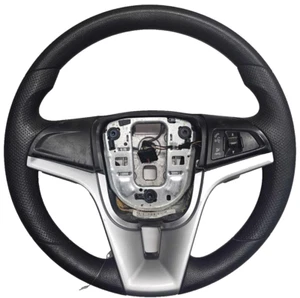 2015-2017 CHEVY SONIC Steering Wheel w/o RS w/o cruise w/ audio controls BLACK - Picture 1 of 5