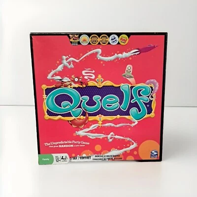 QUELF The Unpredictable Party Game Age 12+ 3-8 Players  - Image 1 of 4