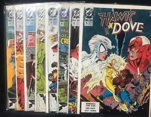 Vintage Mint Condition Hawk and Dove Comics Lot Of 8 Issues(1990-91) #16-23 - Picture 1 of 1
