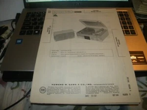 AMPLIFICADOR ESTÉREO CROWN CON REPRODUCTOR DE DISCOS MODELO: STP-30 (SAMS PHOTOFACT 546-6) - Imagen 1 de 1