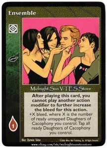 Ensemble White Wolf Tournament Promo V:TES VTES Vampire CCG - Picture 1 of 1