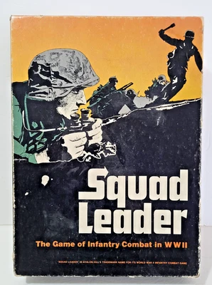 Juego de mesa Squad Leader 1977 estrategia 2da edición infantería combate Segunda Guerra Mundial vintage Foto 1 de 4