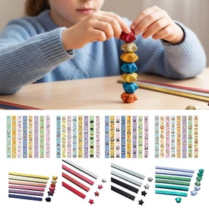 540 Sheets Cartoon Star Paper Strip Colorful Folding Star  Home Decoration - Picture 1 of 21