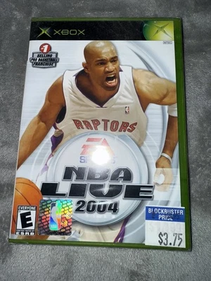 XBox 2004 NBA Live EA Sports - Complete With Original Box SEALED- Rated ESRB - Image 1 of 3