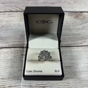 Anillo CBC circonita cúbica para mujer talla 6 - Imagen 1 de 7