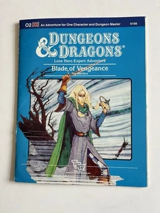 Dungeons And Dragons Blade of Vengeance TSR 1984 - Picture 1 of 12