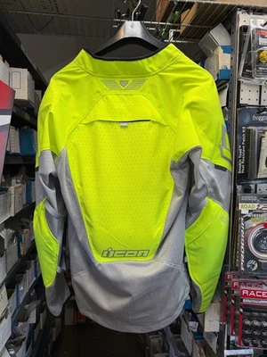 Icon Mesh AF Jacket 2820-5946 Gray/Hi-Vis Large – New with Tags - Image 1 of 4