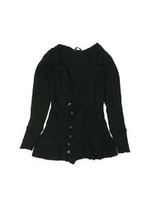 Wrap Girls Black Cardigan 10 - Picture 1 of 2