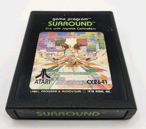 Surround (Atari 2600, 1977) CX2641  Tested WORKS Great Shape Rare Retro Mint - Picture 1 of 6
