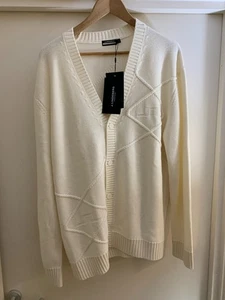 NEU MIT ETIKETT J LINDEBERG "CLARKE STRICKJACKE" WEISS XL EXTRA LARGE (P8) - Bild 1 von 10