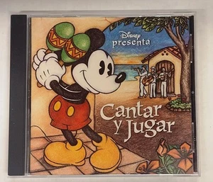 Disney Presenta Cantar Y Jugar CD 2002 Walt Disney Records 60072-7 Latin - Picture 1 of 3